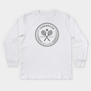 Tenenbaum Tennis Academy - vintage logo Kids Long Sleeve T-Shirt